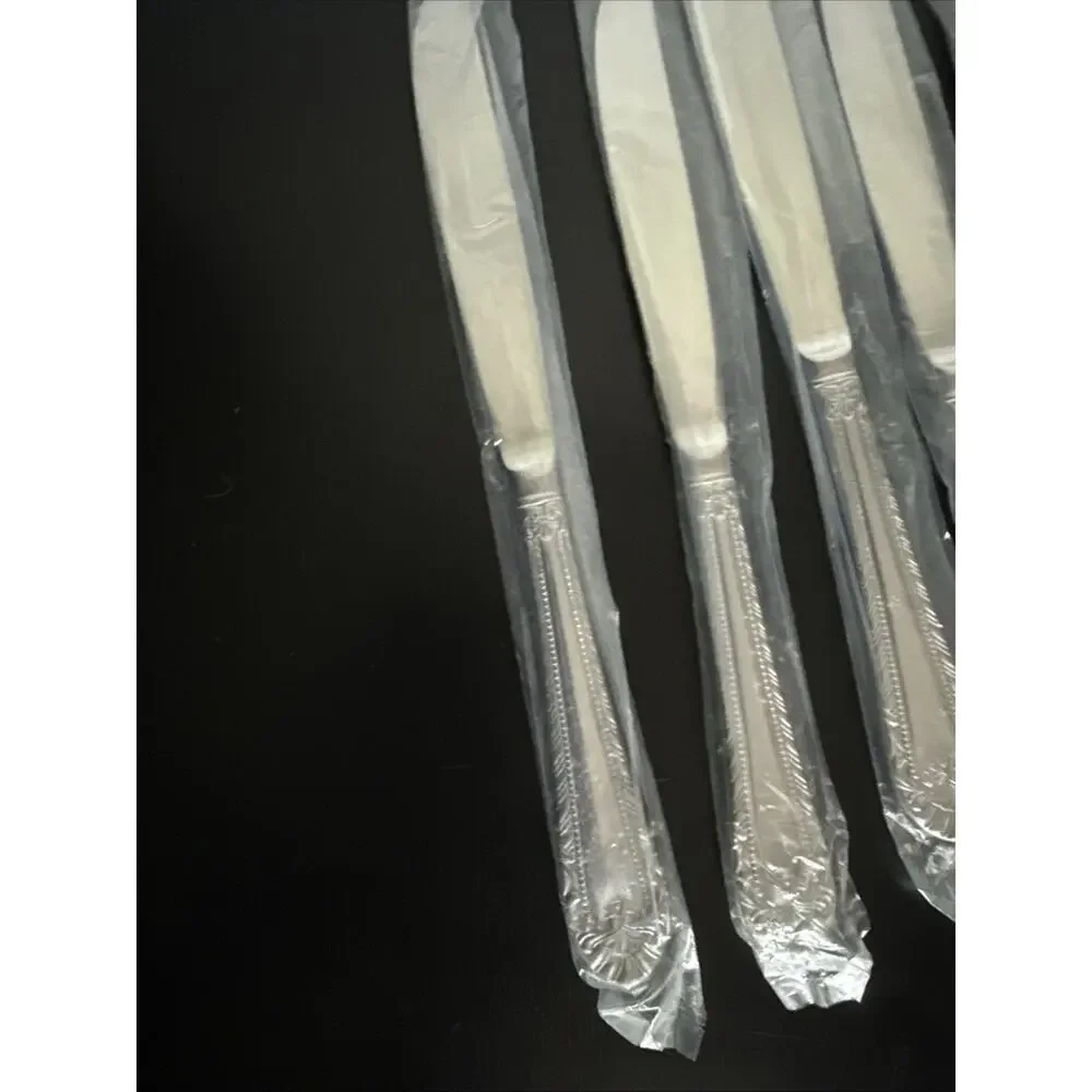 Reed & Barton Royal Britannia Select Dinner Knives Set of 8 NOS Stainless